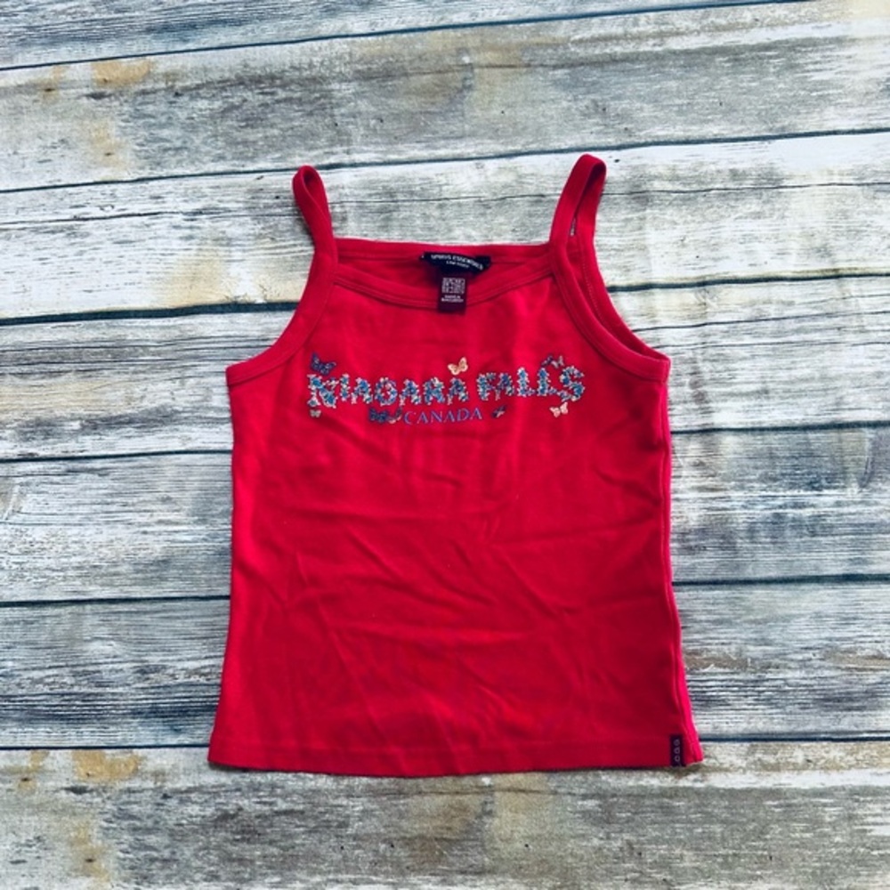 Girls cute Niagara Falls tank! Size 10/12